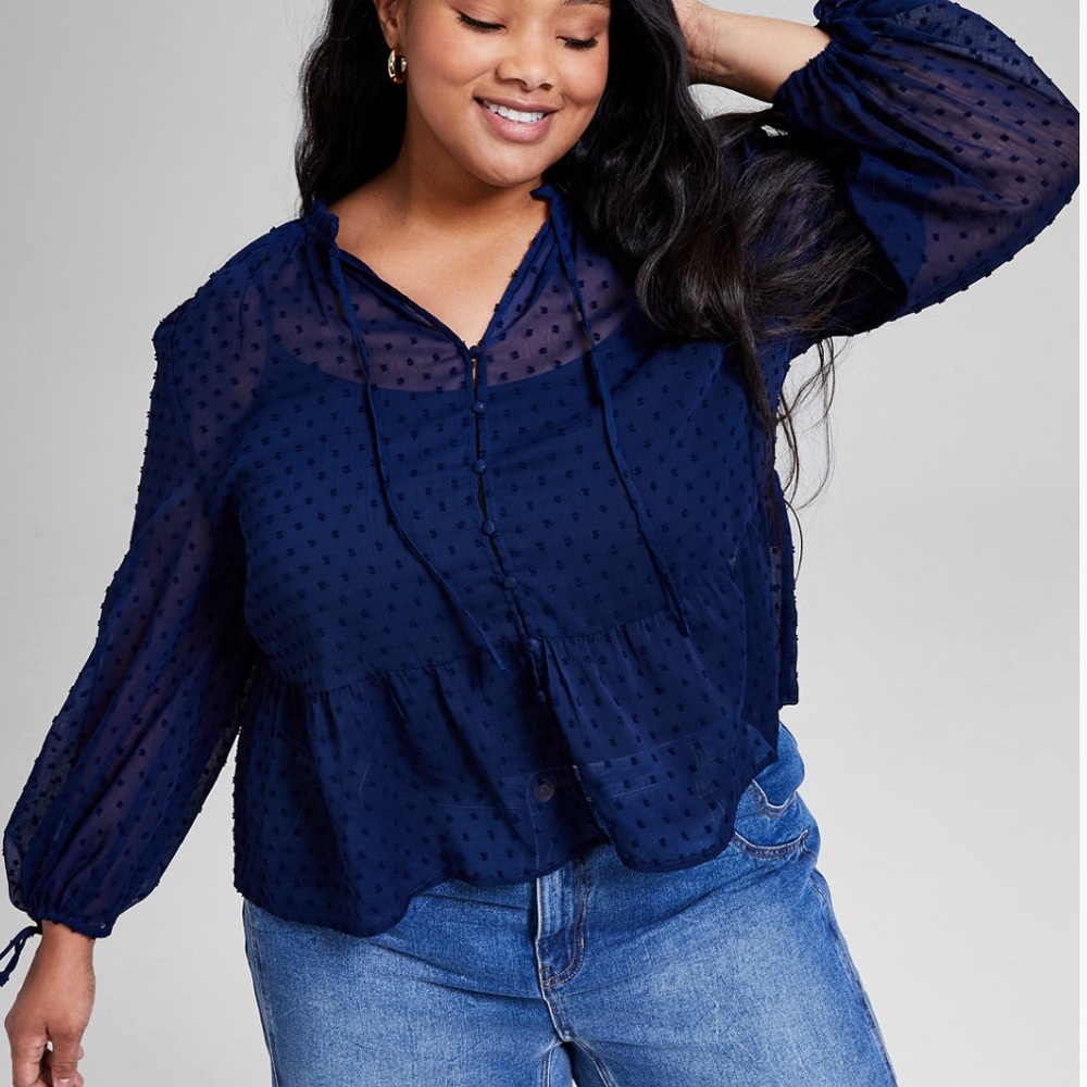 Peplum Blouse